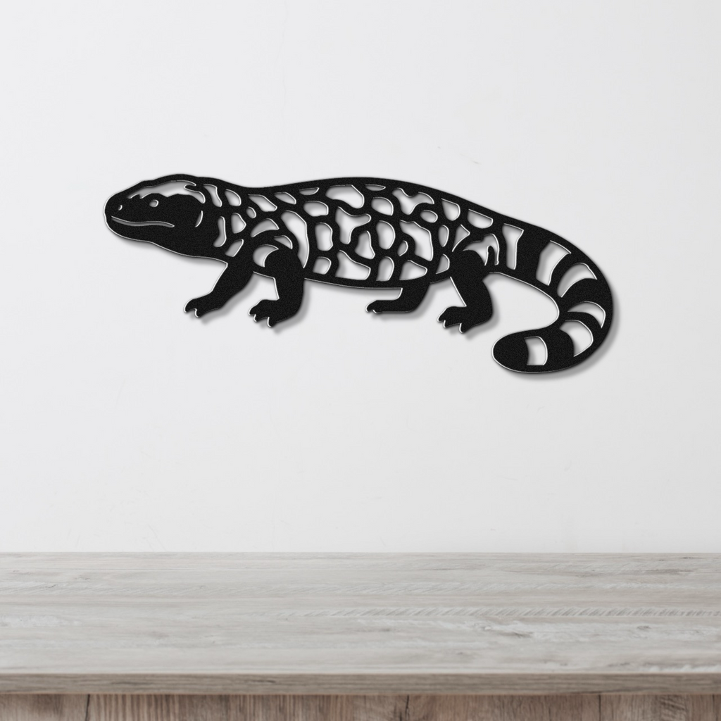 Gila Monster Metal Wall Art