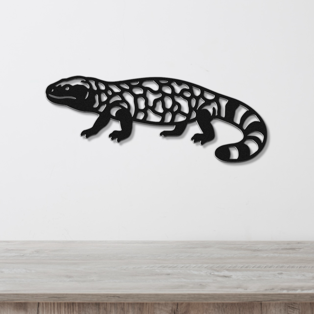 Gila Monster Metal Wall Art