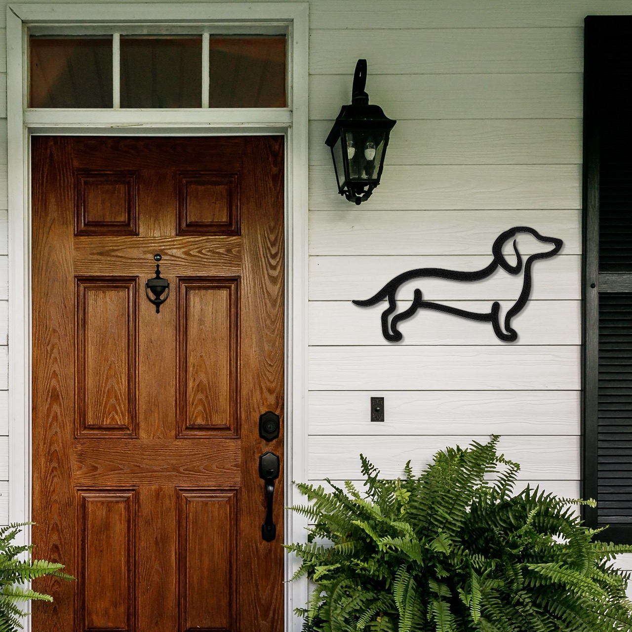 Dachshund Metal Wall Art