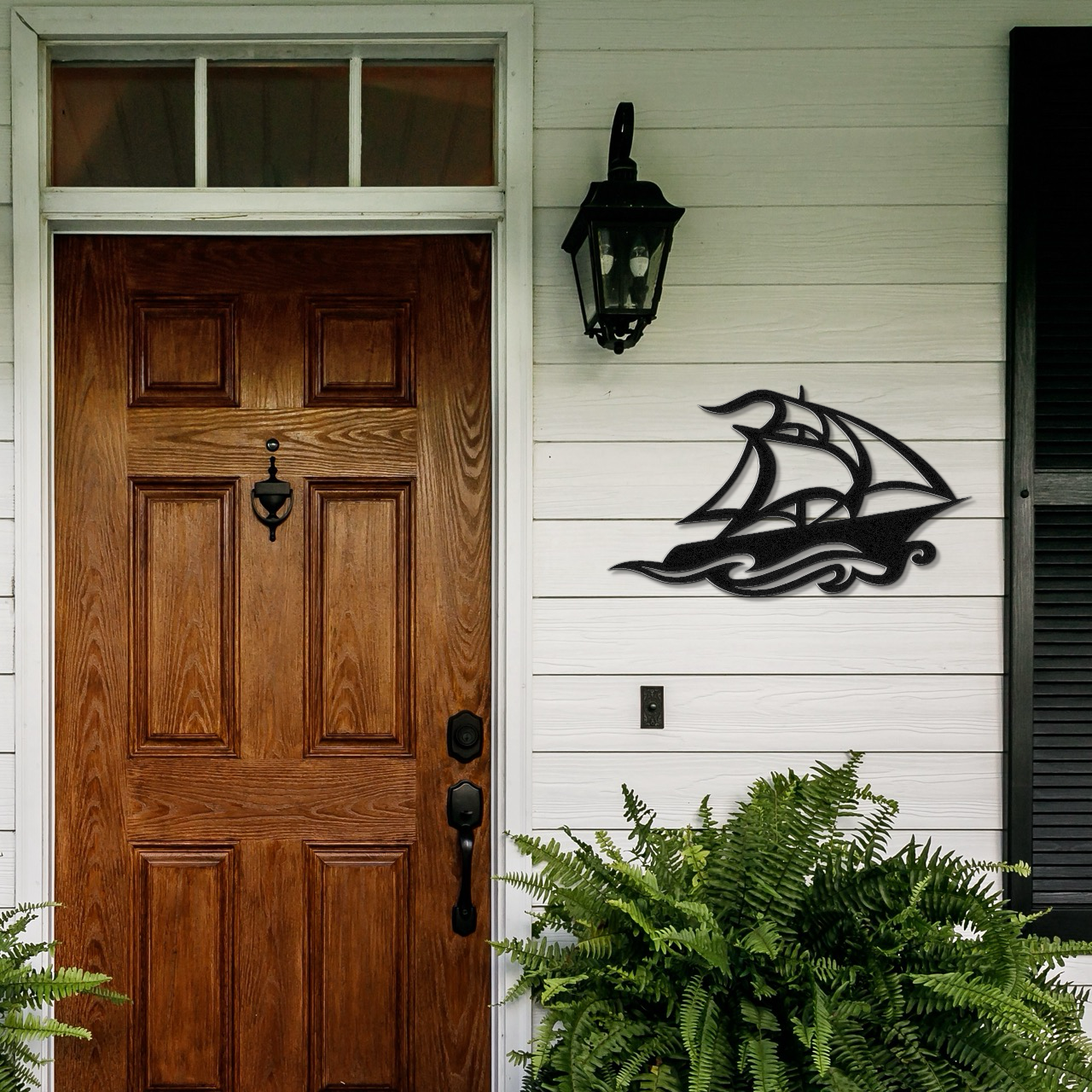 Sailboat Metal Wall Art