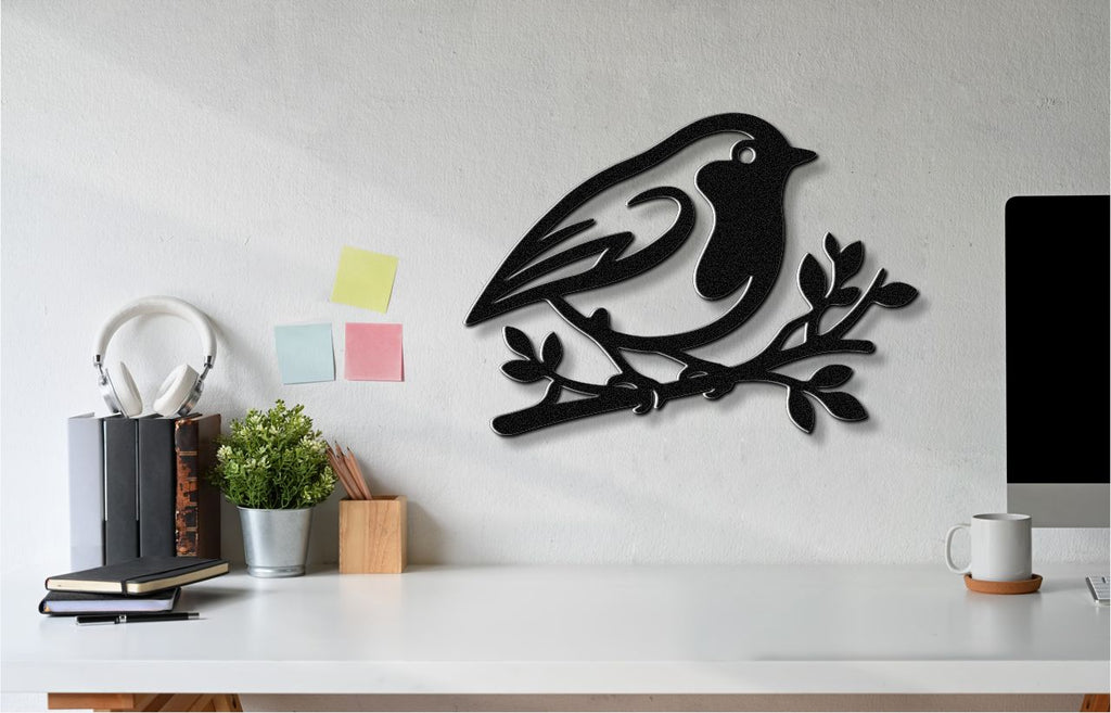 Robin Metal Wall Art
