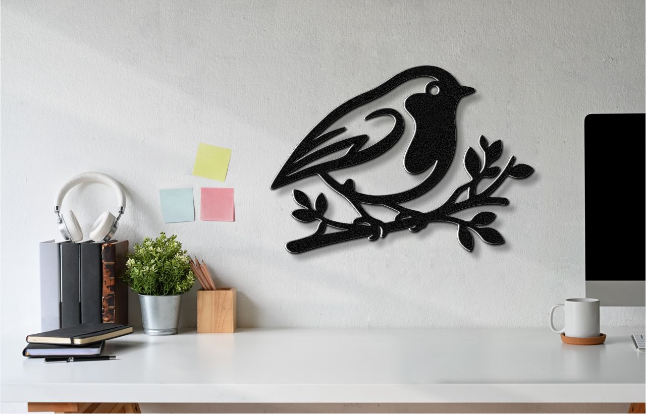 Robin Metal Wall Art