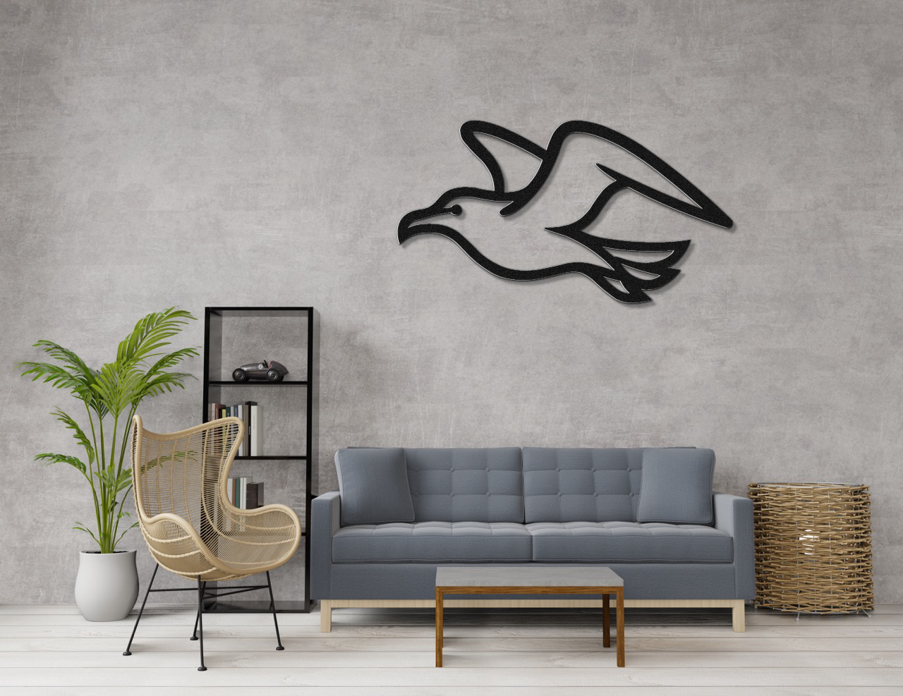 Seagull Metal Wall Art