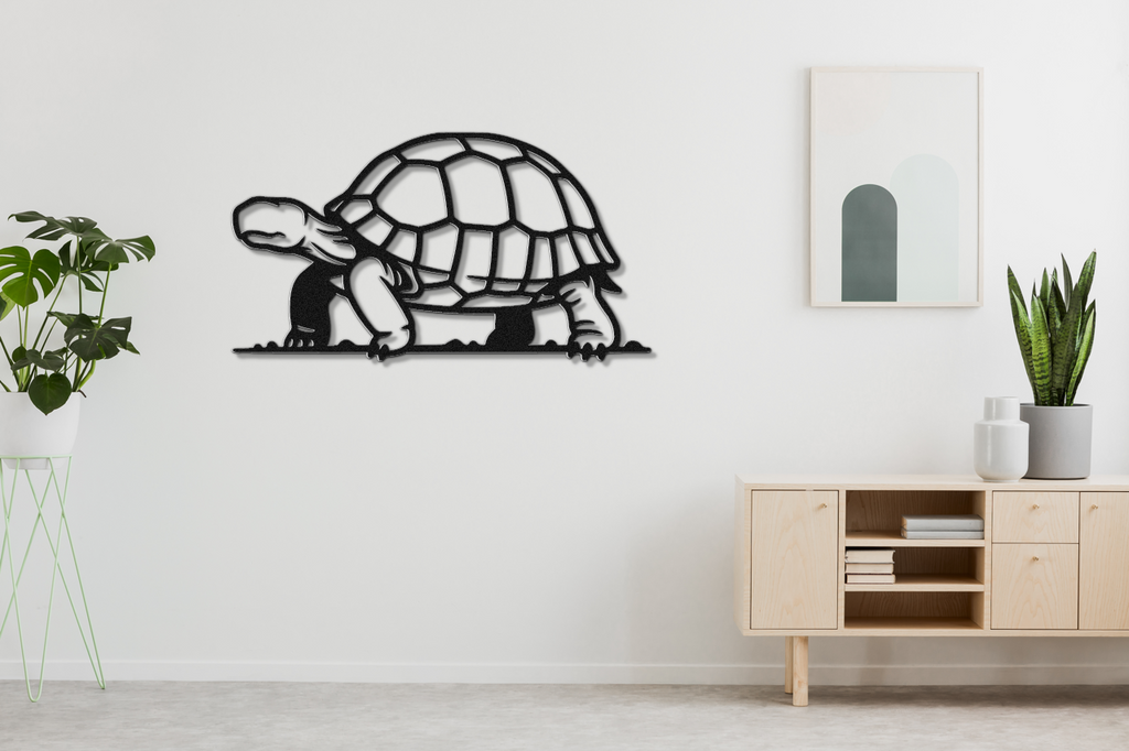 Tortoise Metal Wall Art