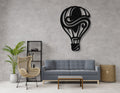 Hot Air Balloon Metal Wall Art