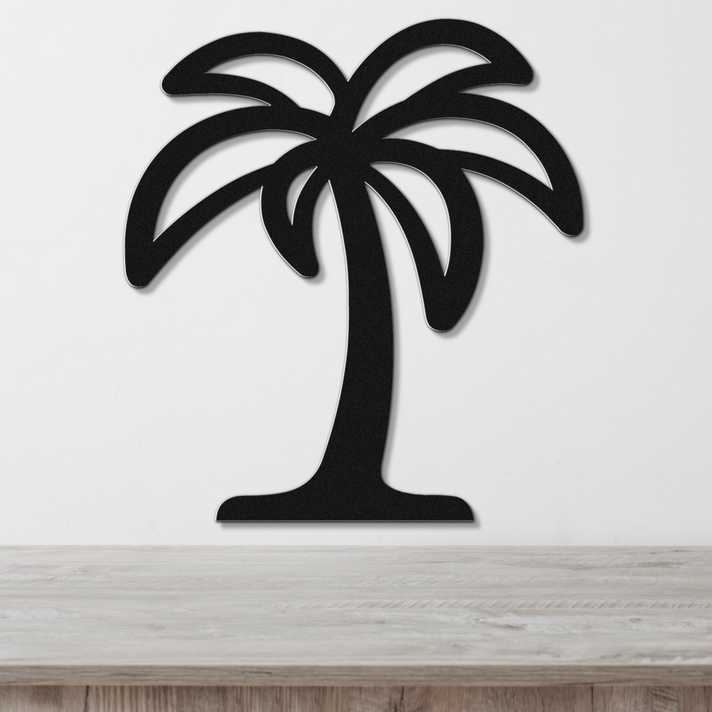 Palm Tree Metal Wall Art