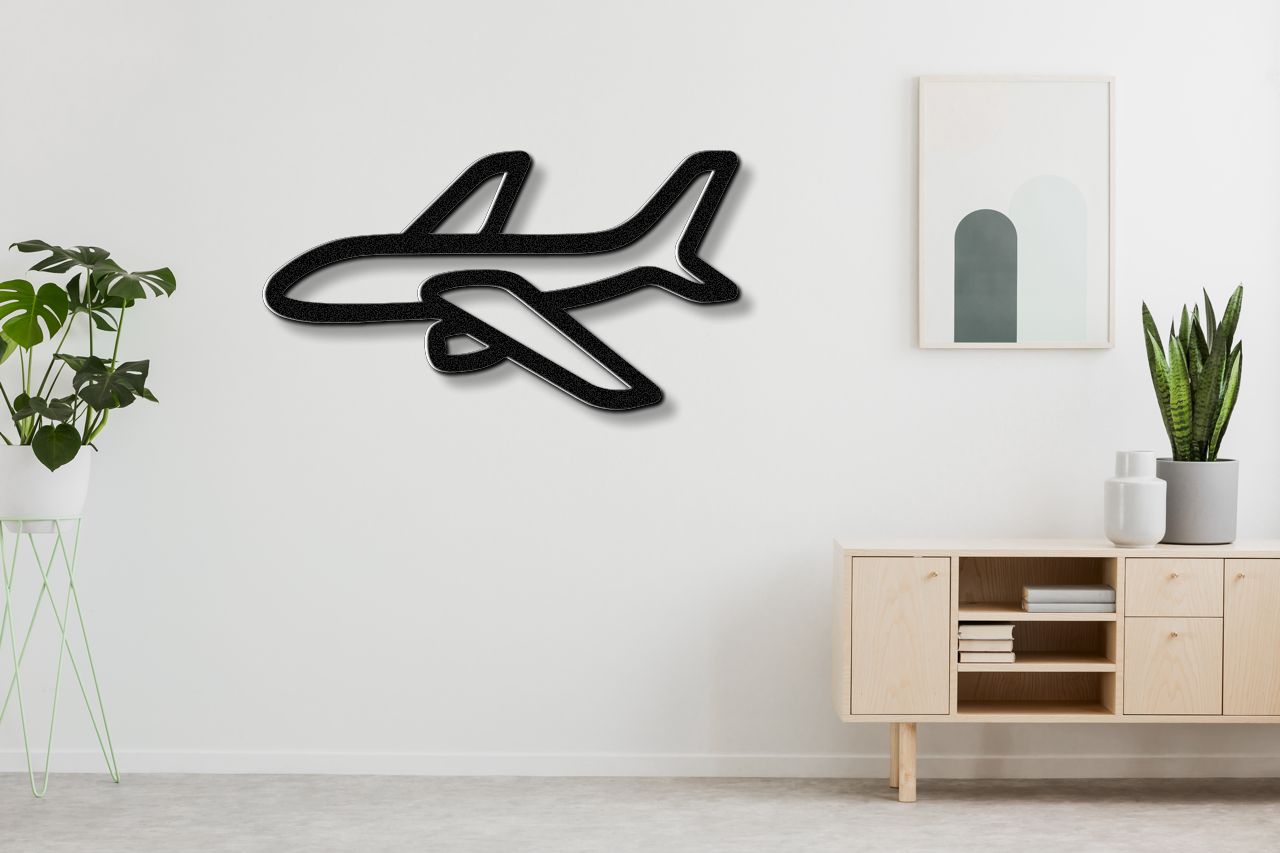 Airplane Metal Wall Art