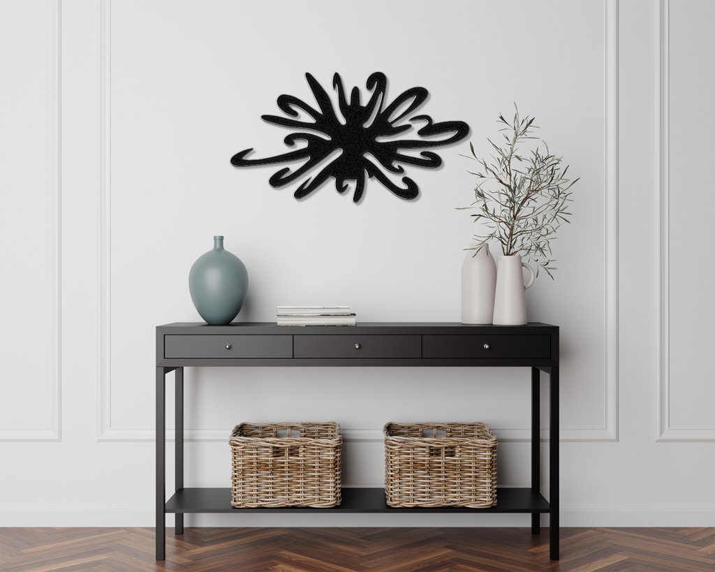 Sea Urchin Metal Wall Art