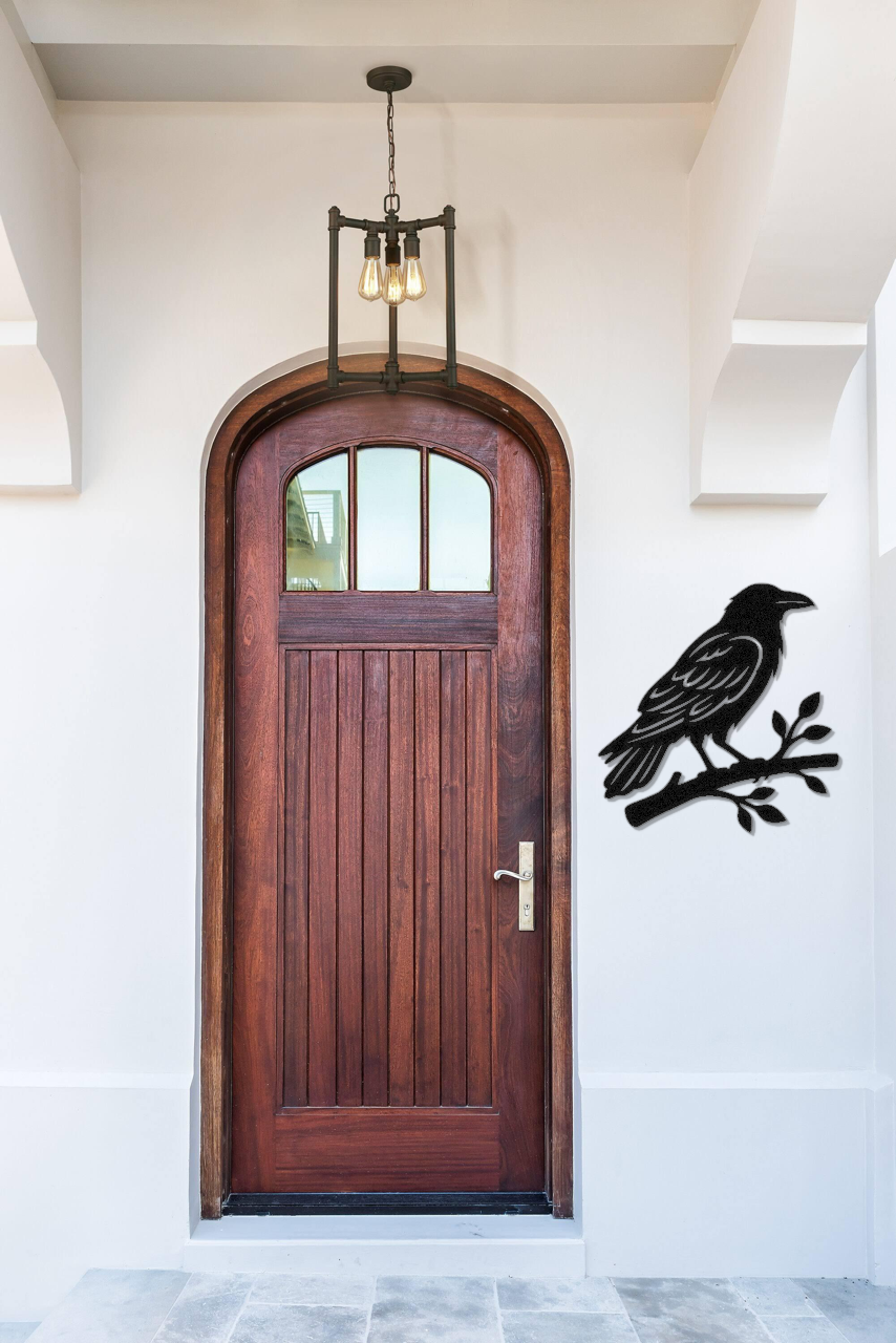Raven Metal Wall Art