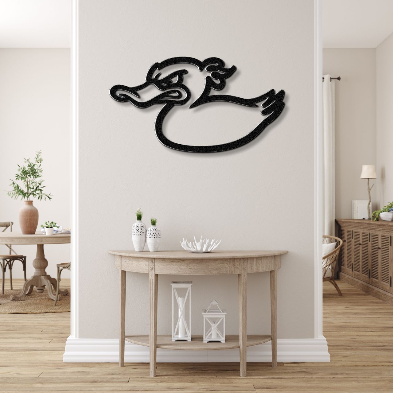 Duck Metal Wall Art