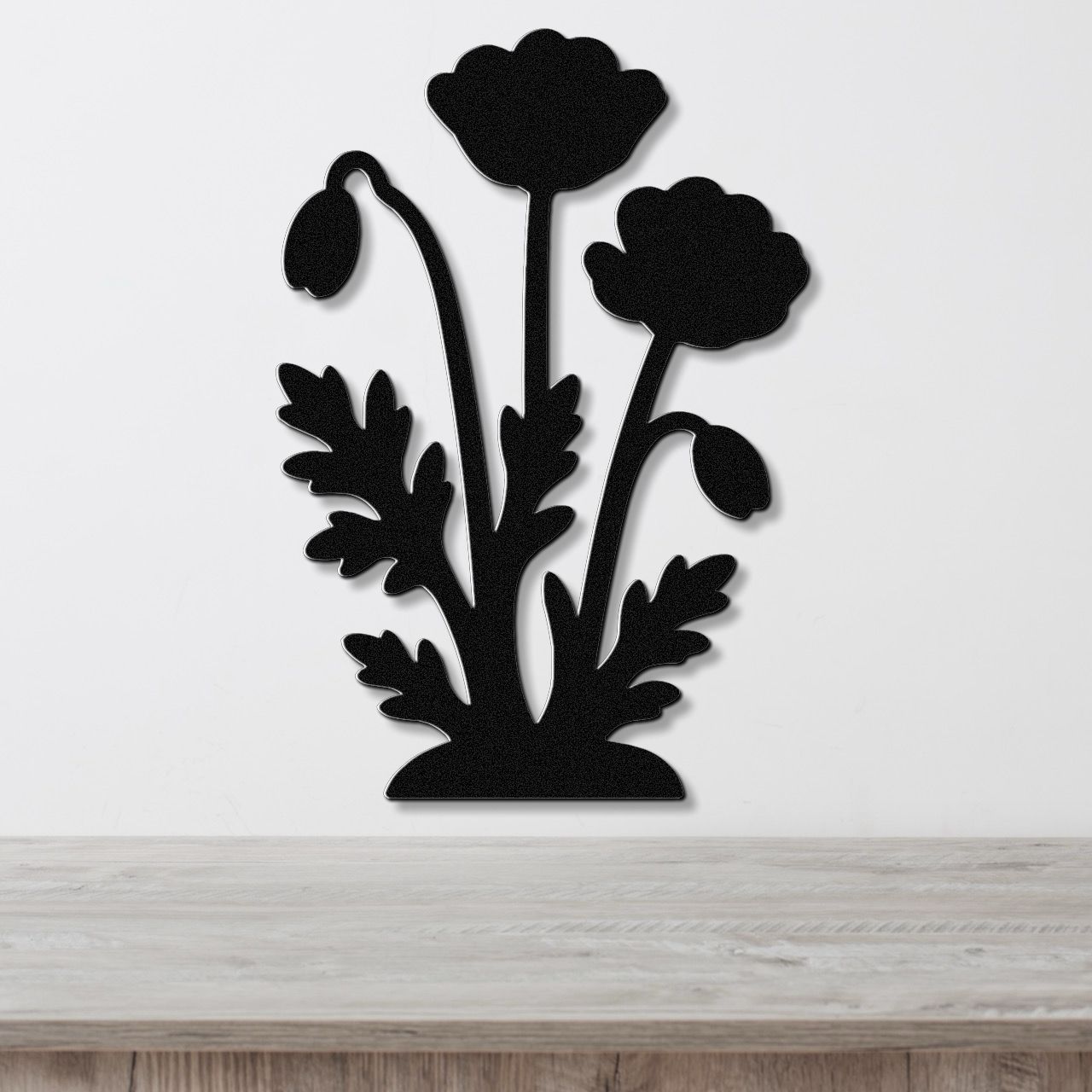 Lotus Water Lily Metal Wall Art