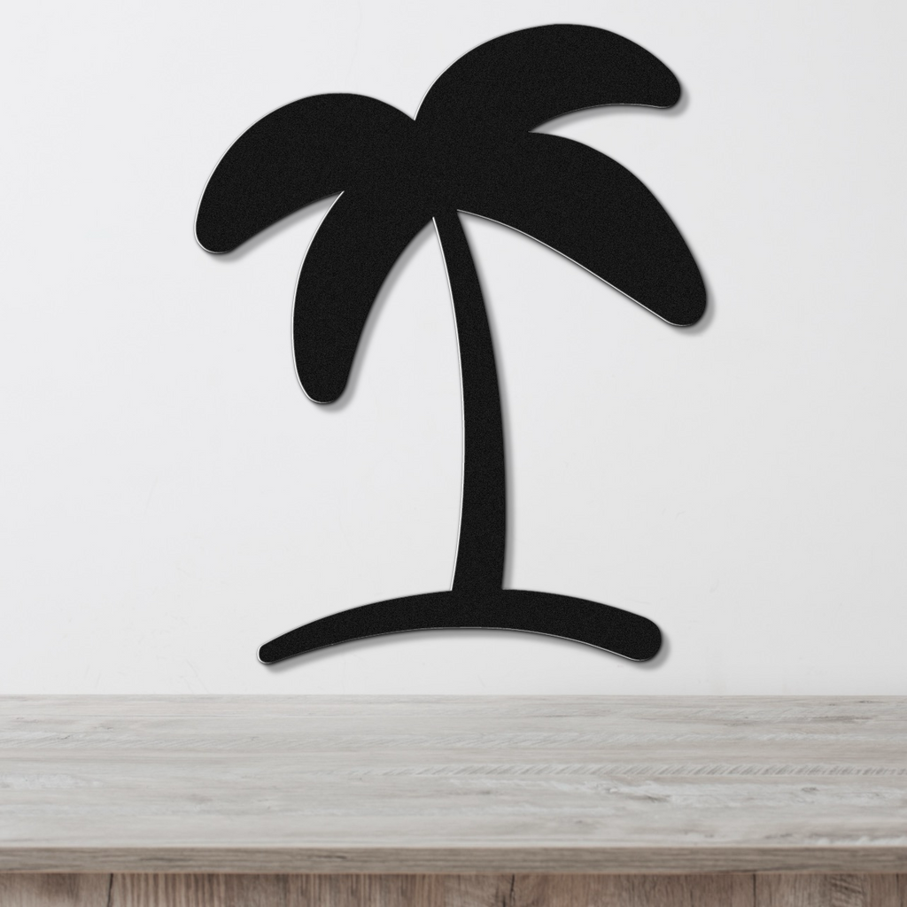 Palm Tree Metal Wall Art