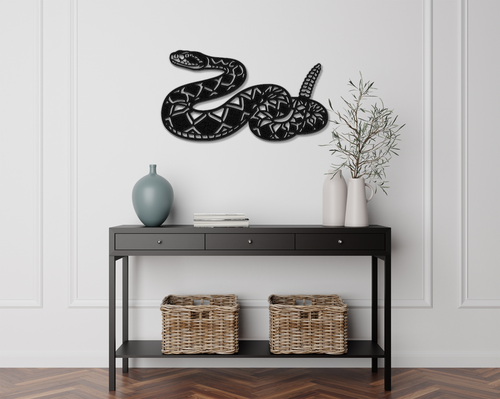 Snake Metal Wall Art