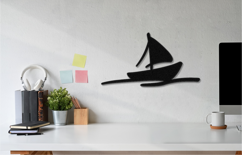 Sailboat Metal Wall Art