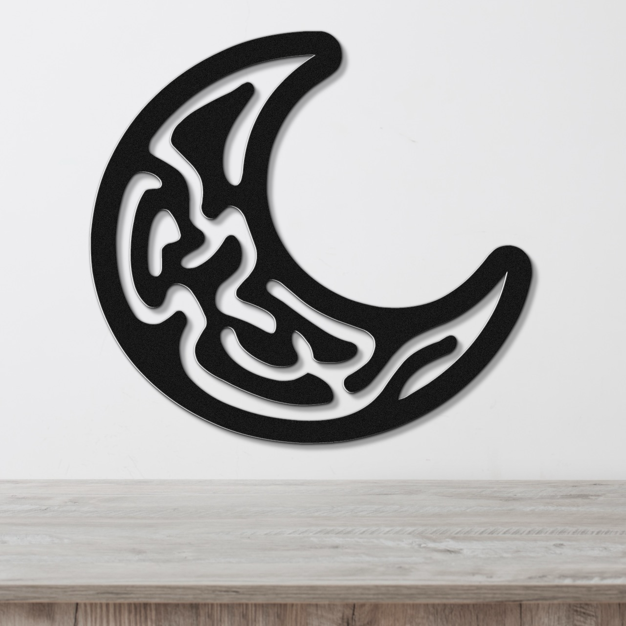 Moon Metal Wall Art