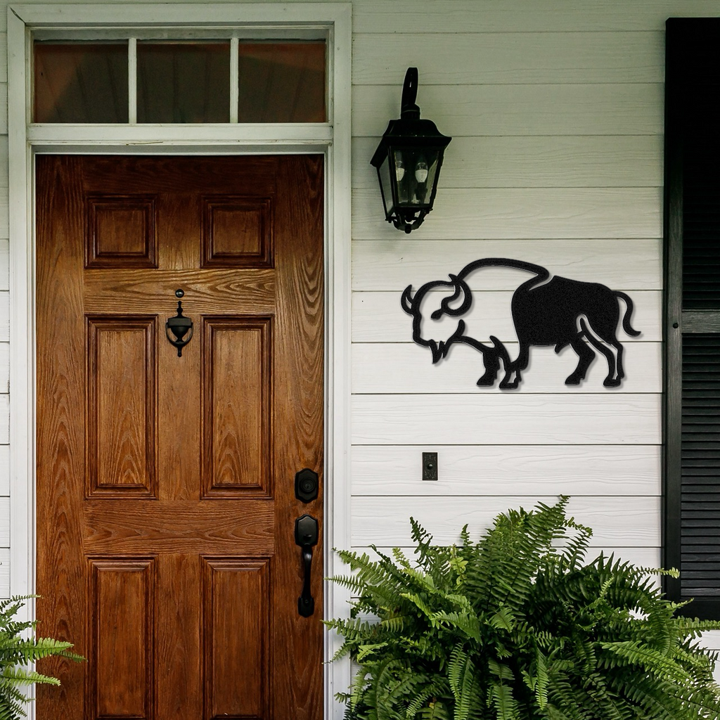 Buffalo Metal Wall Art