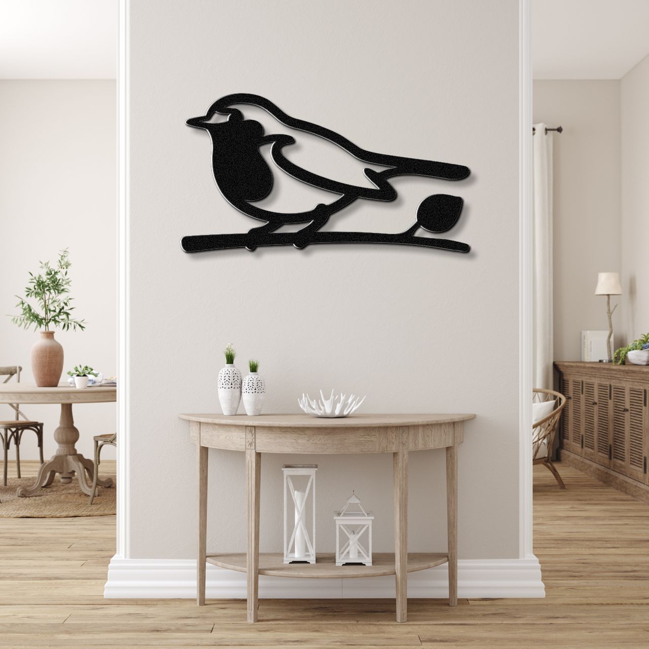 Robin Metal Wall Art