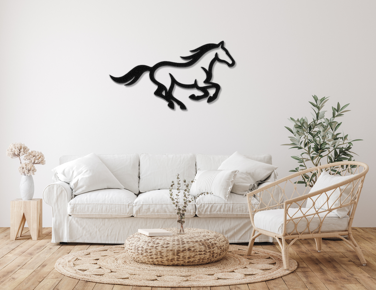 Horse Metal Wall Art