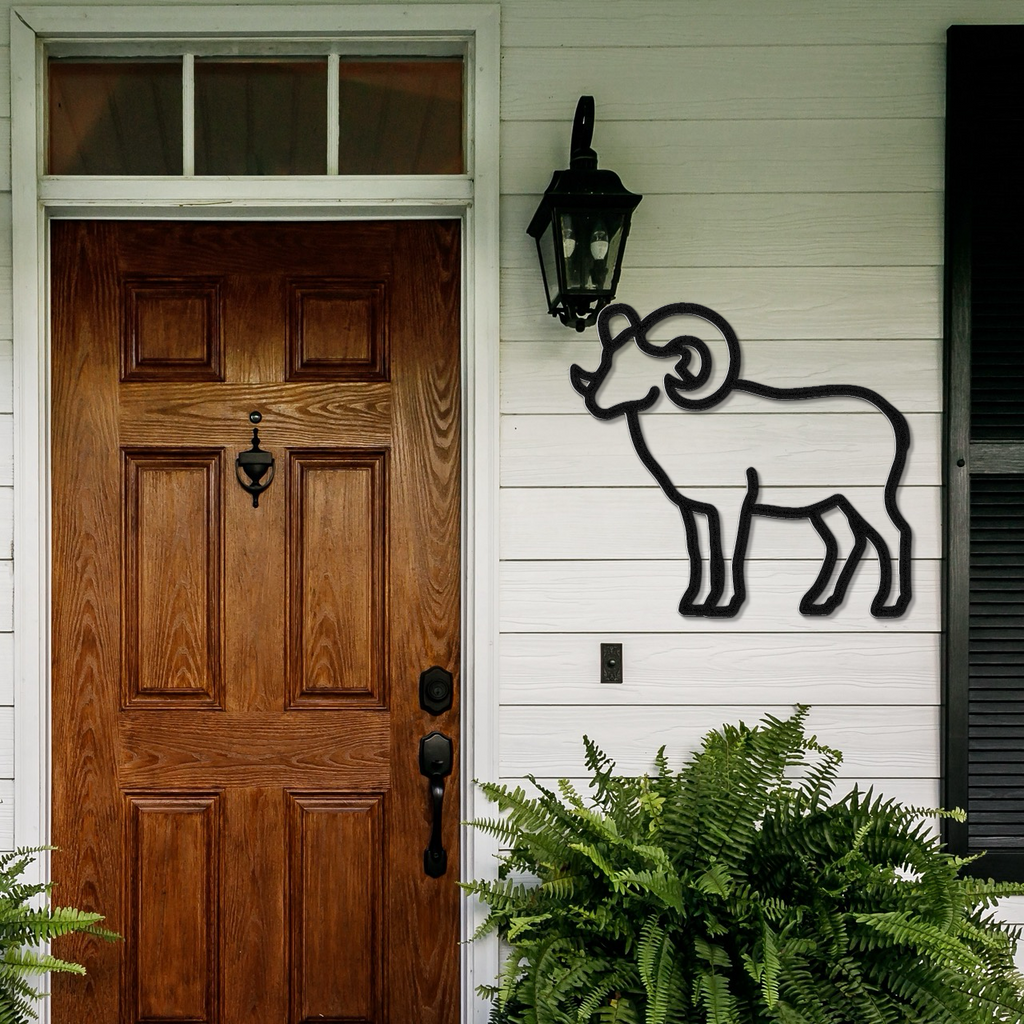 Bighorn Sheep Metal Wall Art