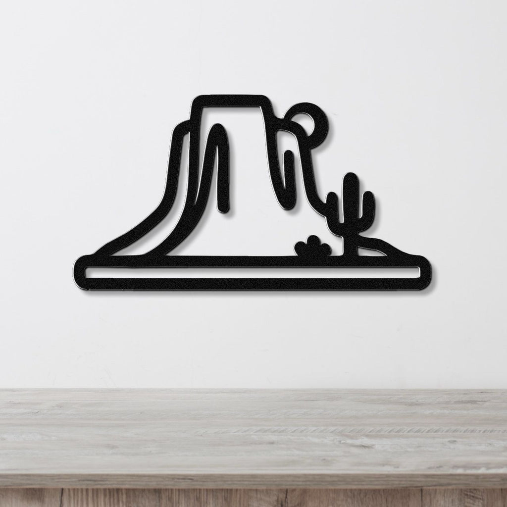 Desert Mesa Metal Wall Art