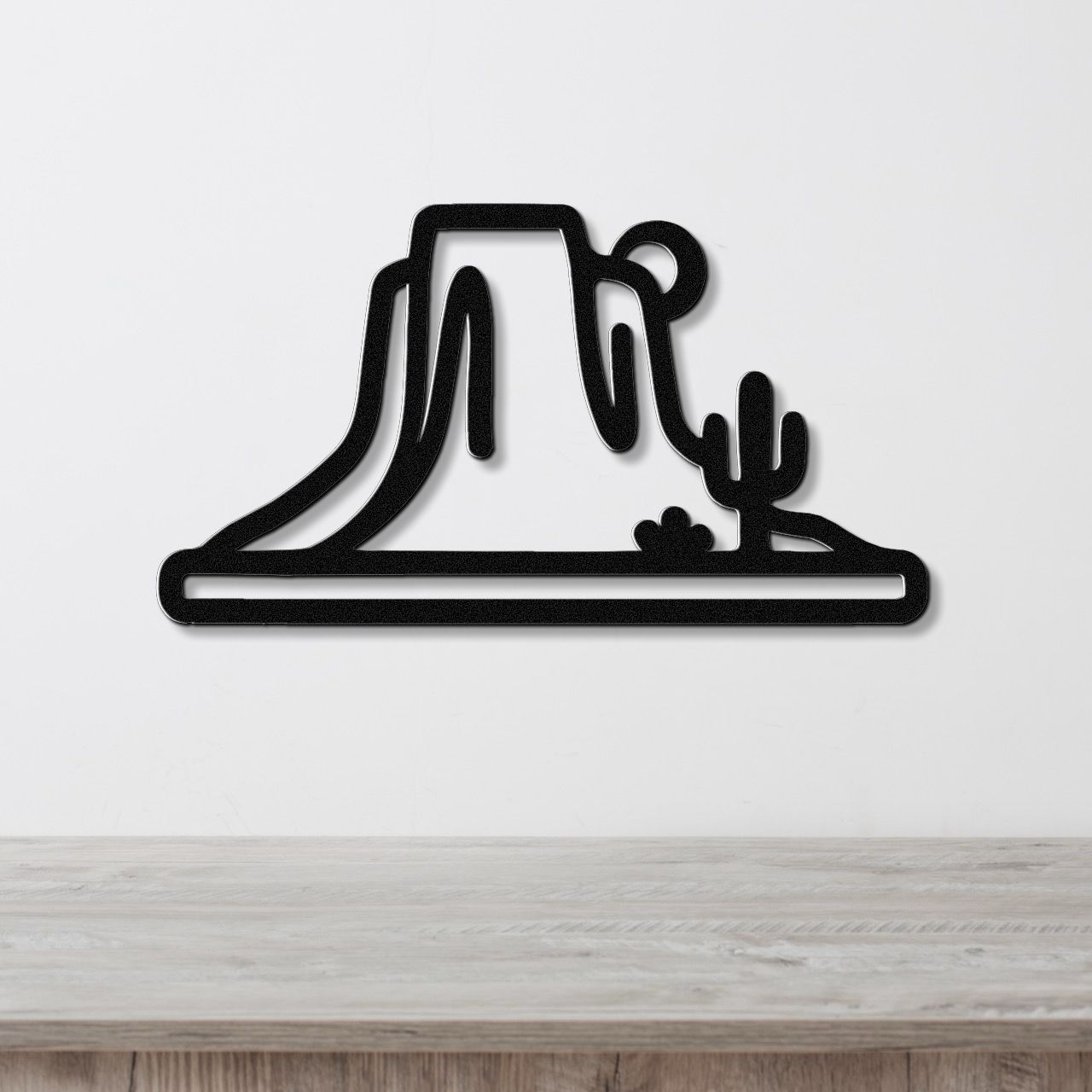 Desert Mesa Metal Wall Art