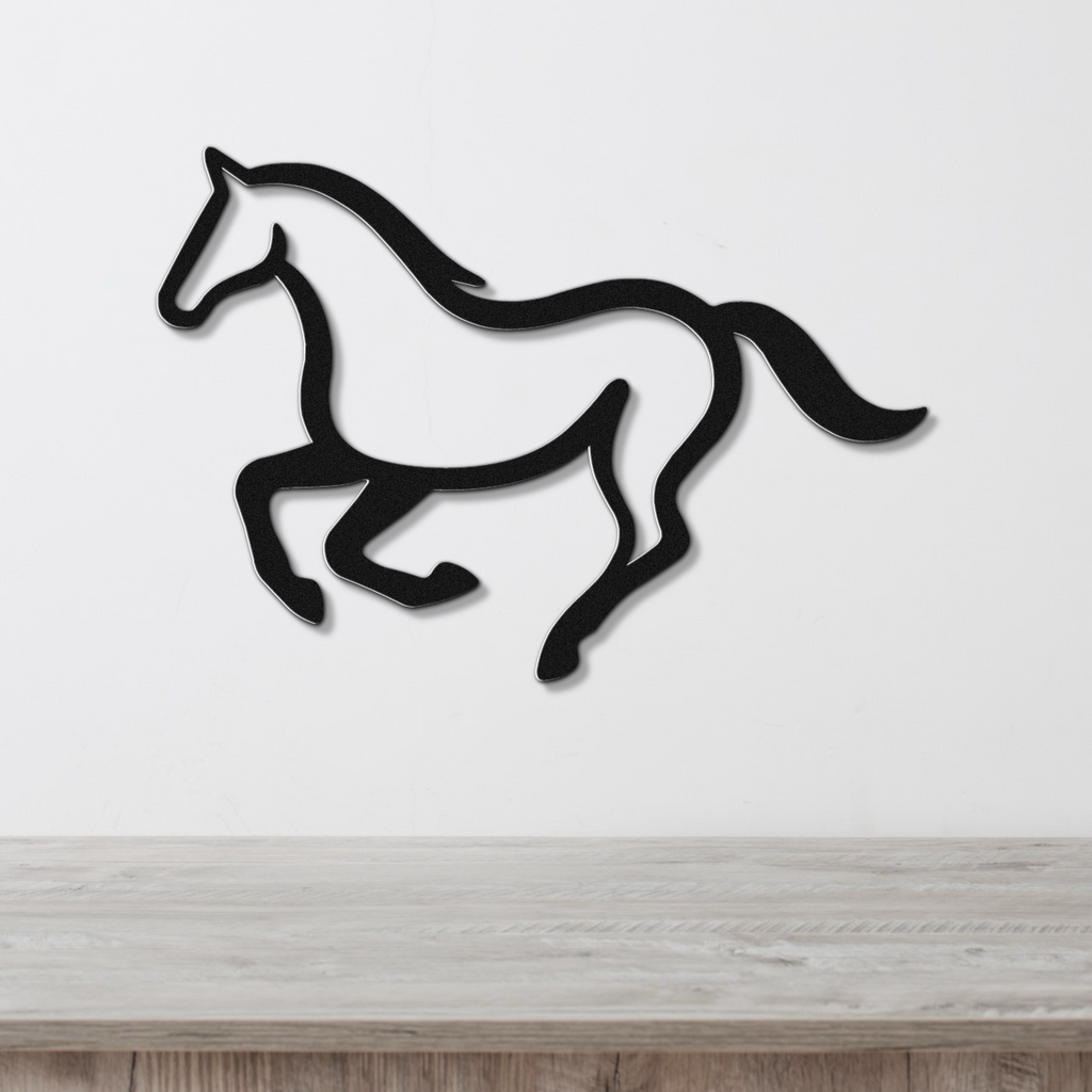 Horse Metal Wall Art