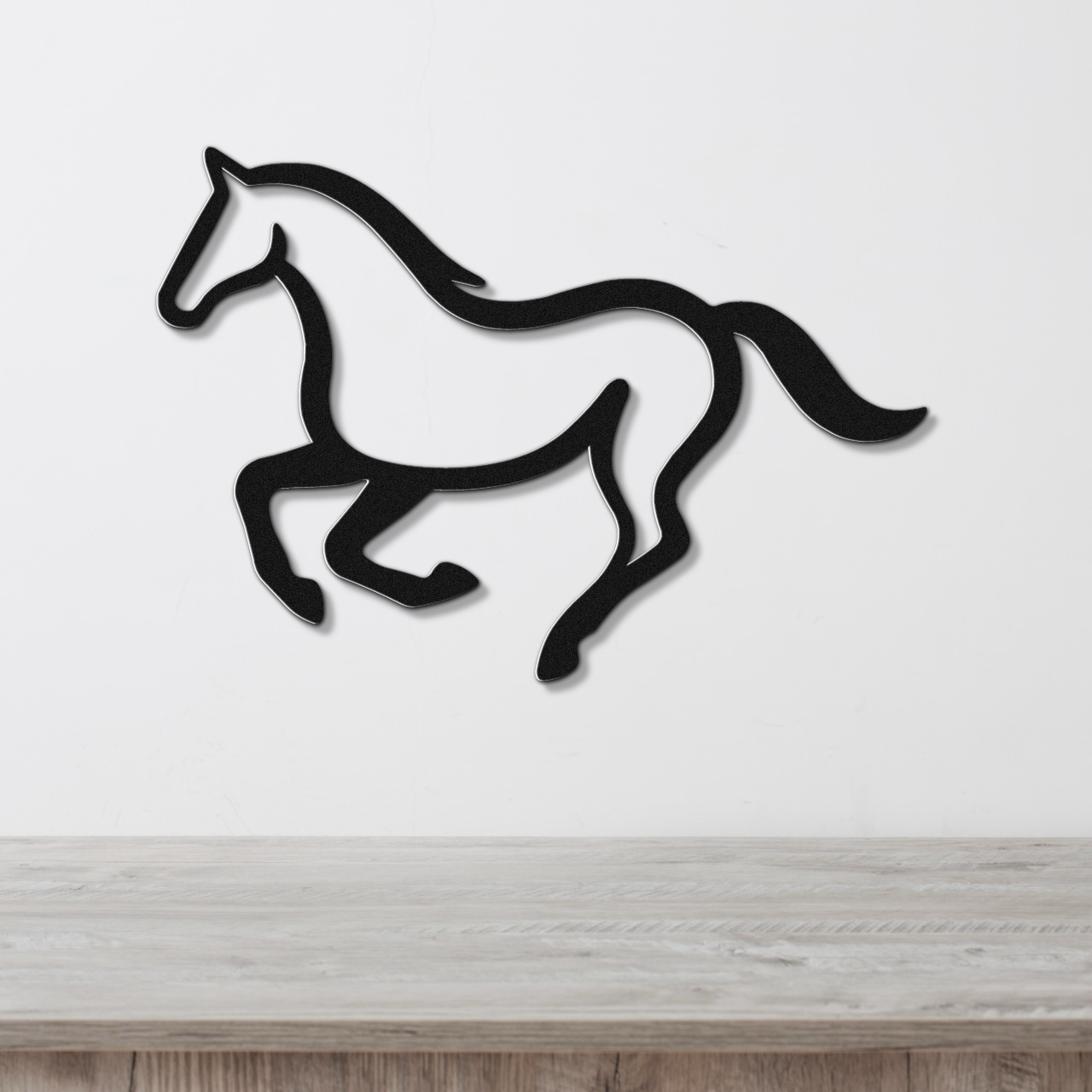 Horse Metal Wall Art