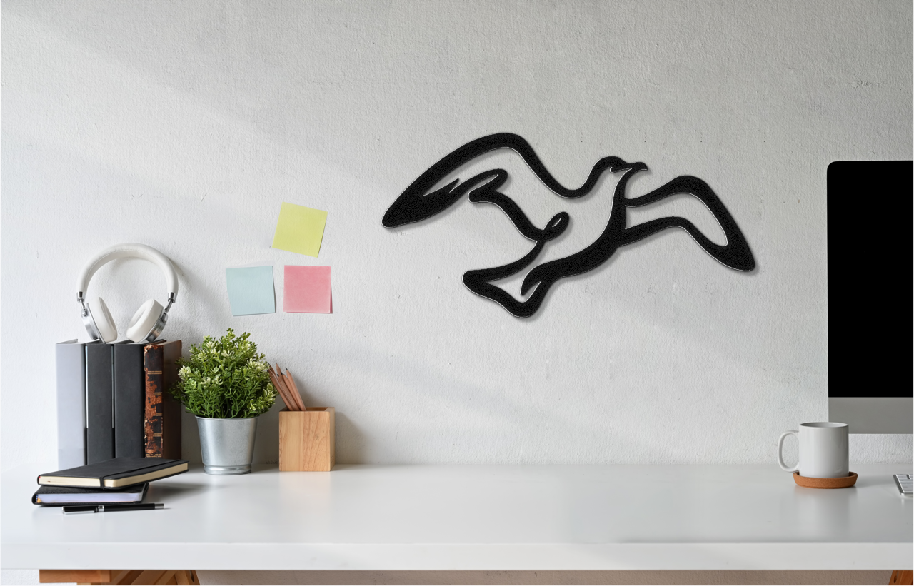 Seagull Metal Wall Art