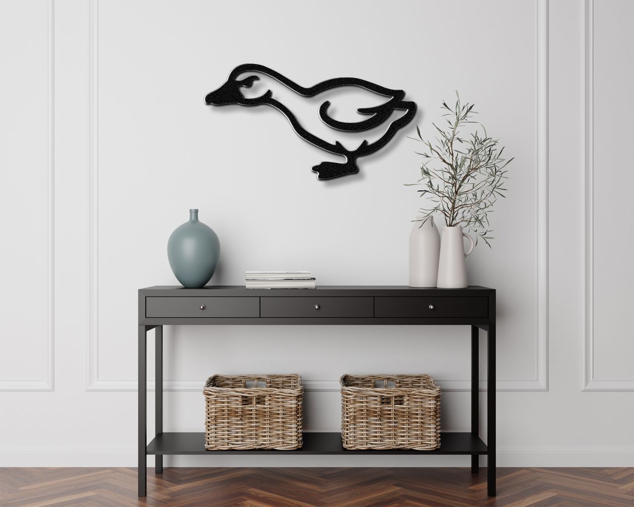 Goose Metal Wall Art