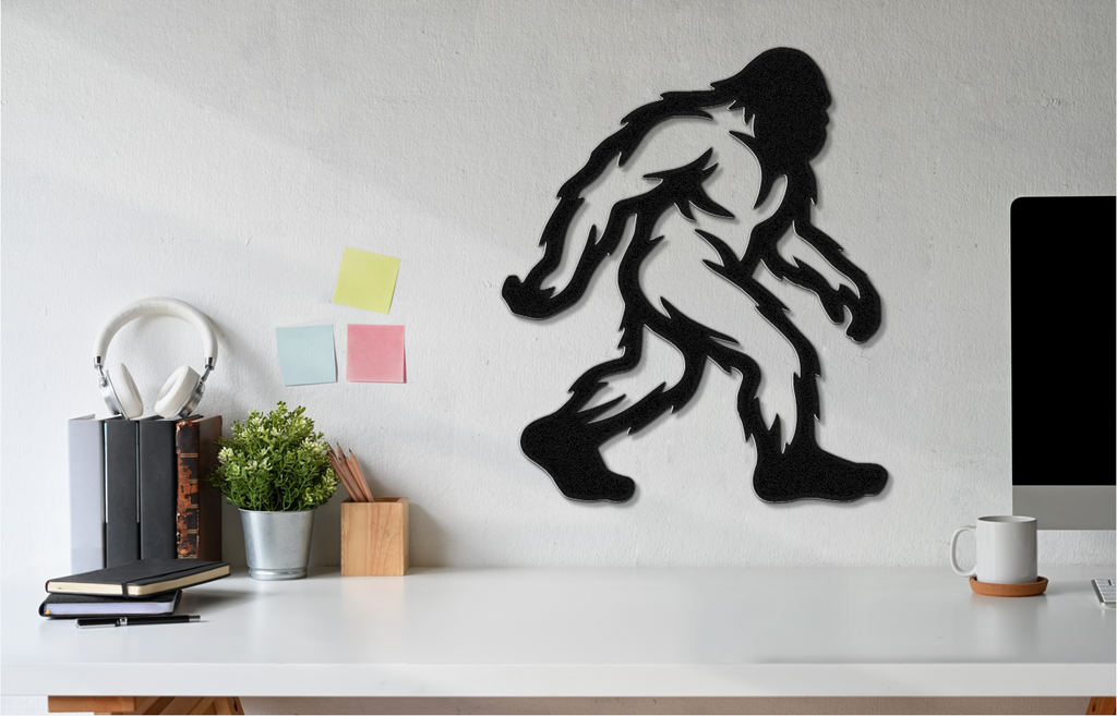 Bigfoot Metal Wall Art