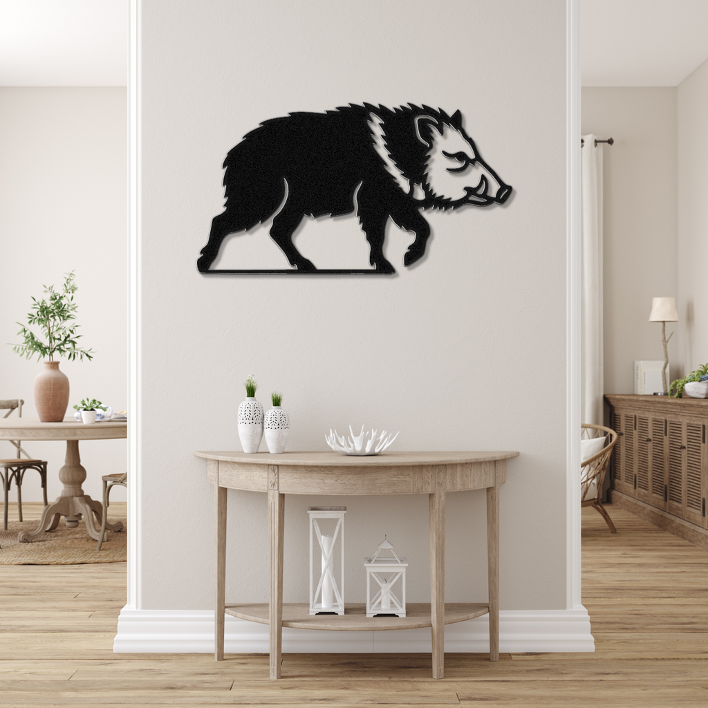 Javelina Metal Wall Art