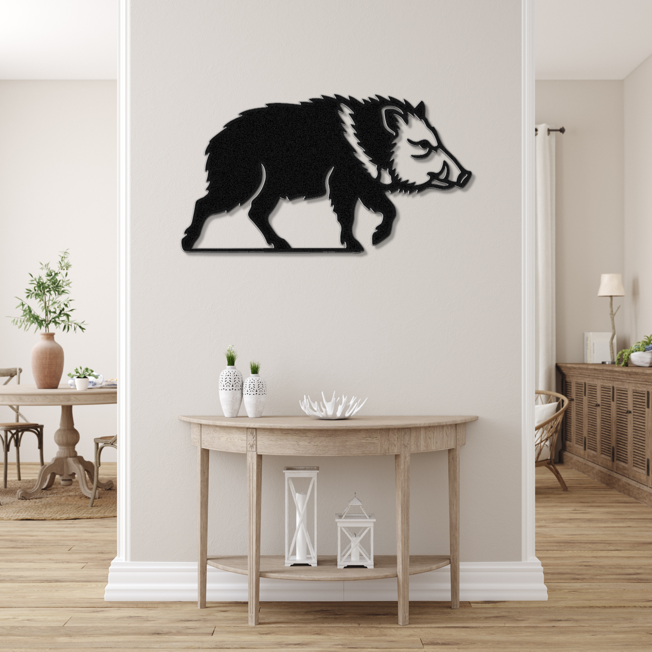 Javelina Metal Wall Art