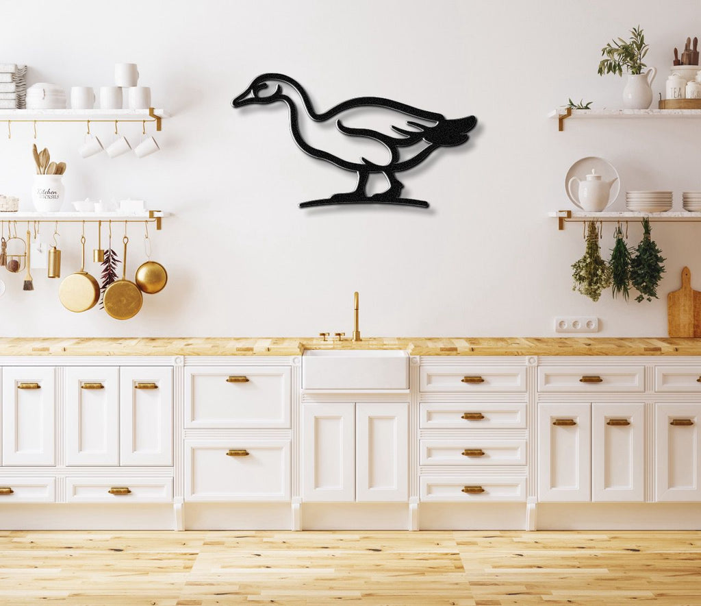 Goose Metal Wall Art