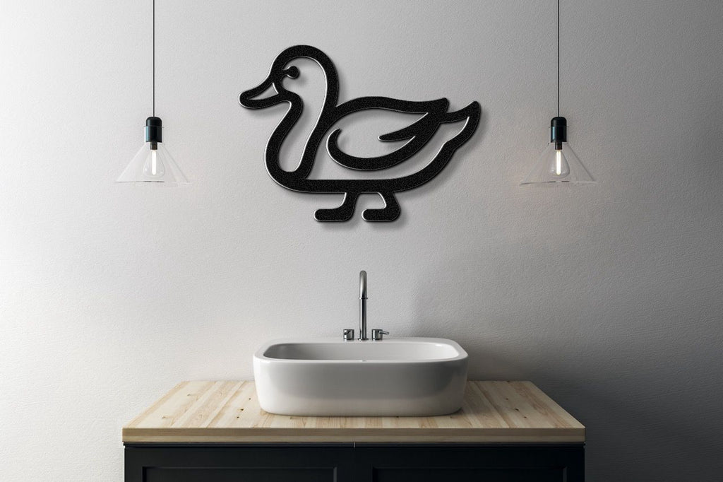 Duck Metal Wall Art