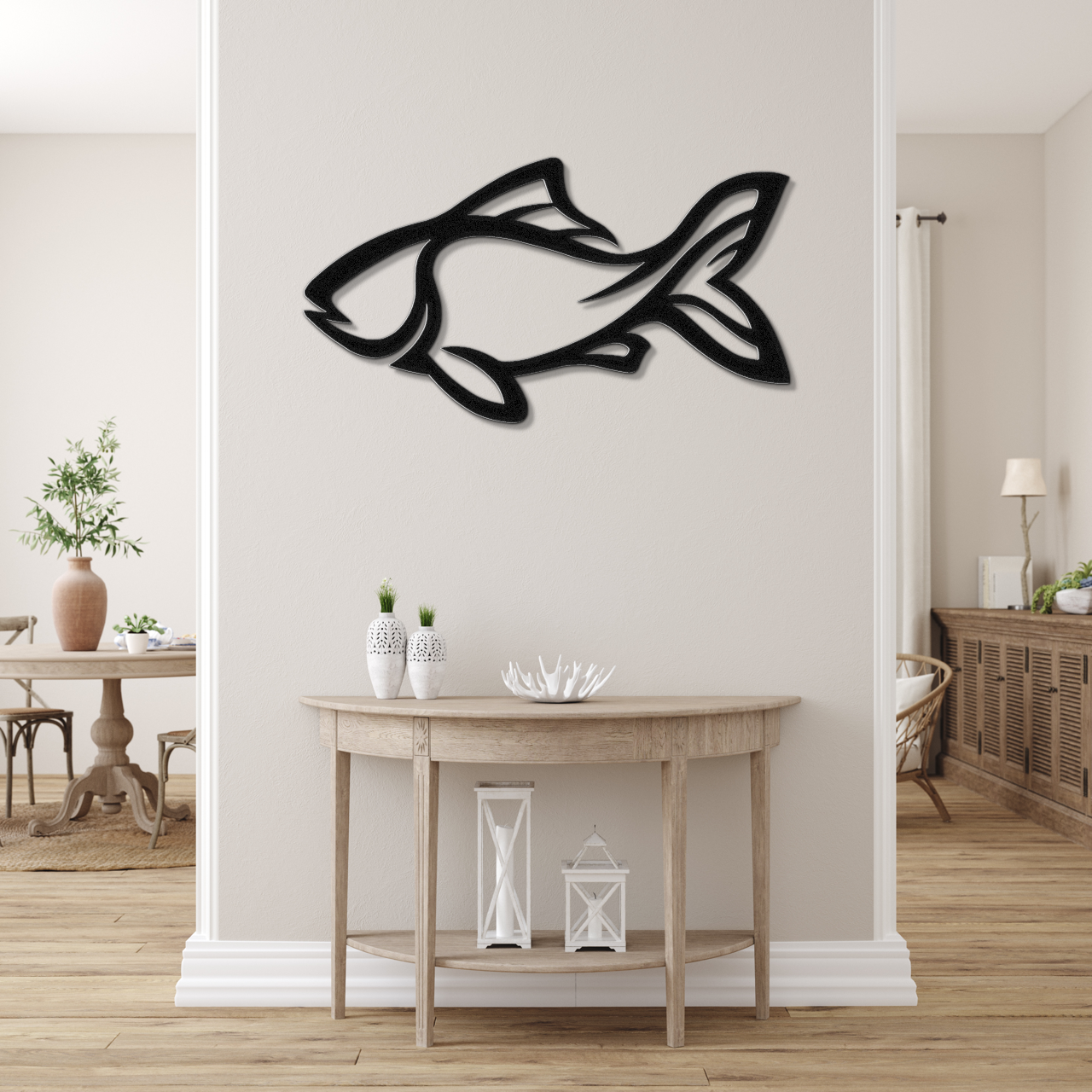 Fish Metal Wall Art