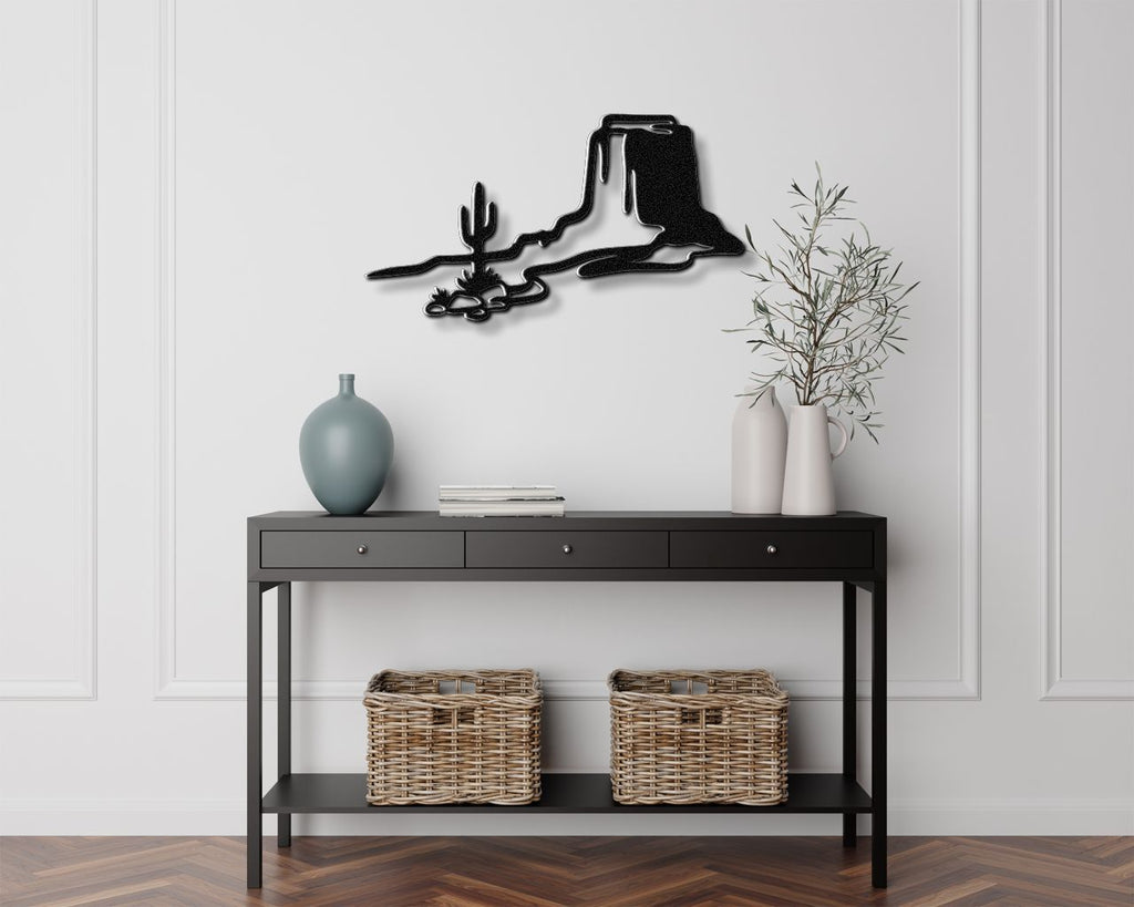 Desert Mesa Metal Wall Art