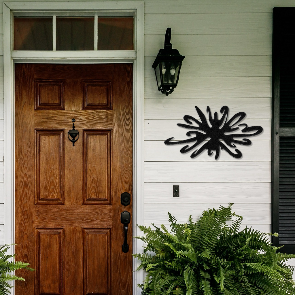 Sea Urchin Metal Wall Art