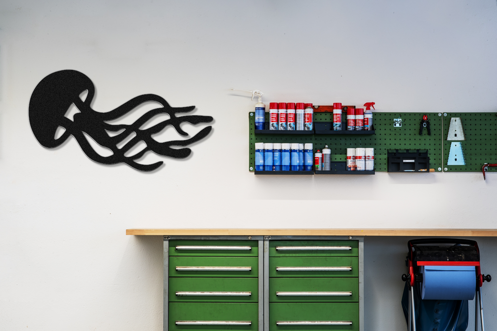 Jellyfish Metal Wall Art