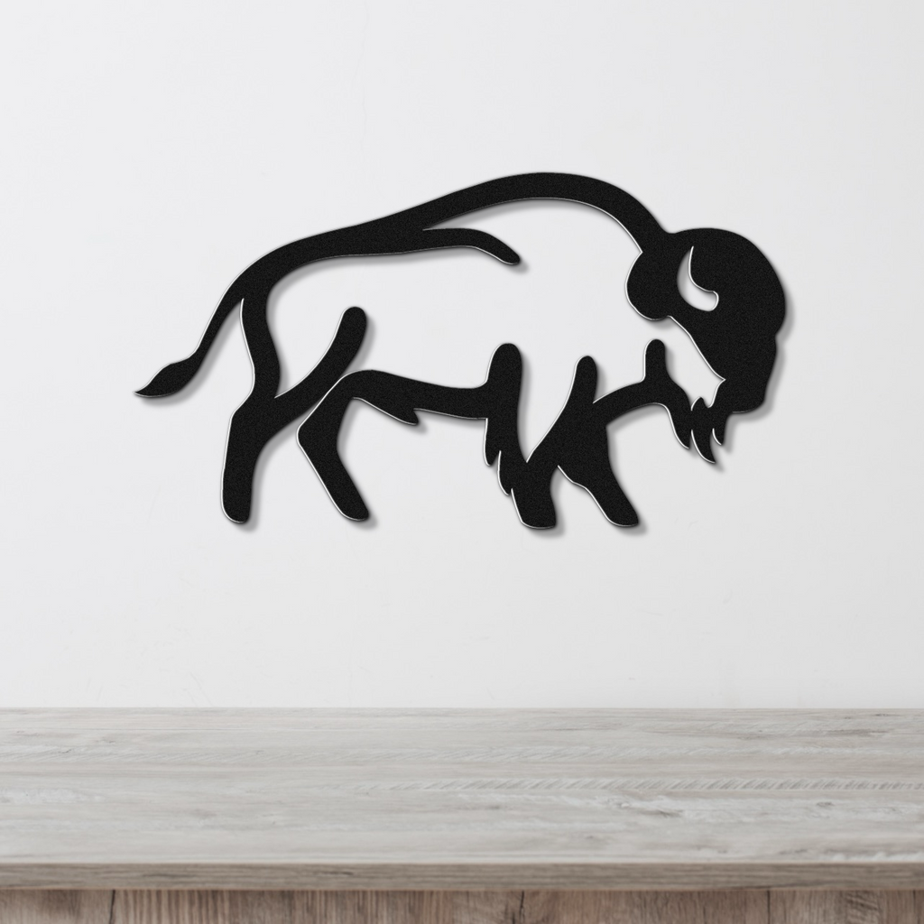 Buffalo Metal Wall Art