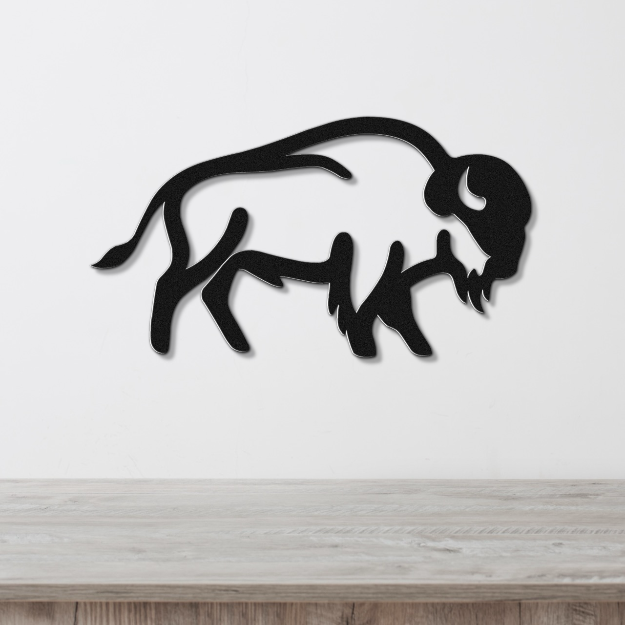 Buffalo Metal Wall Art