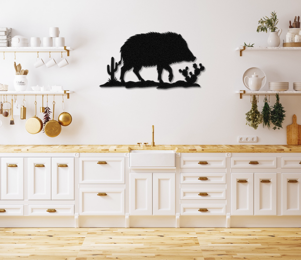 Javelina Metal Wall Art