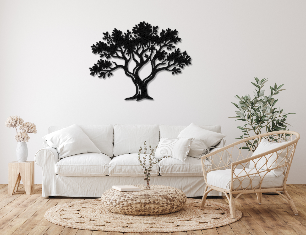 Juniper Tree Metal Wall Art