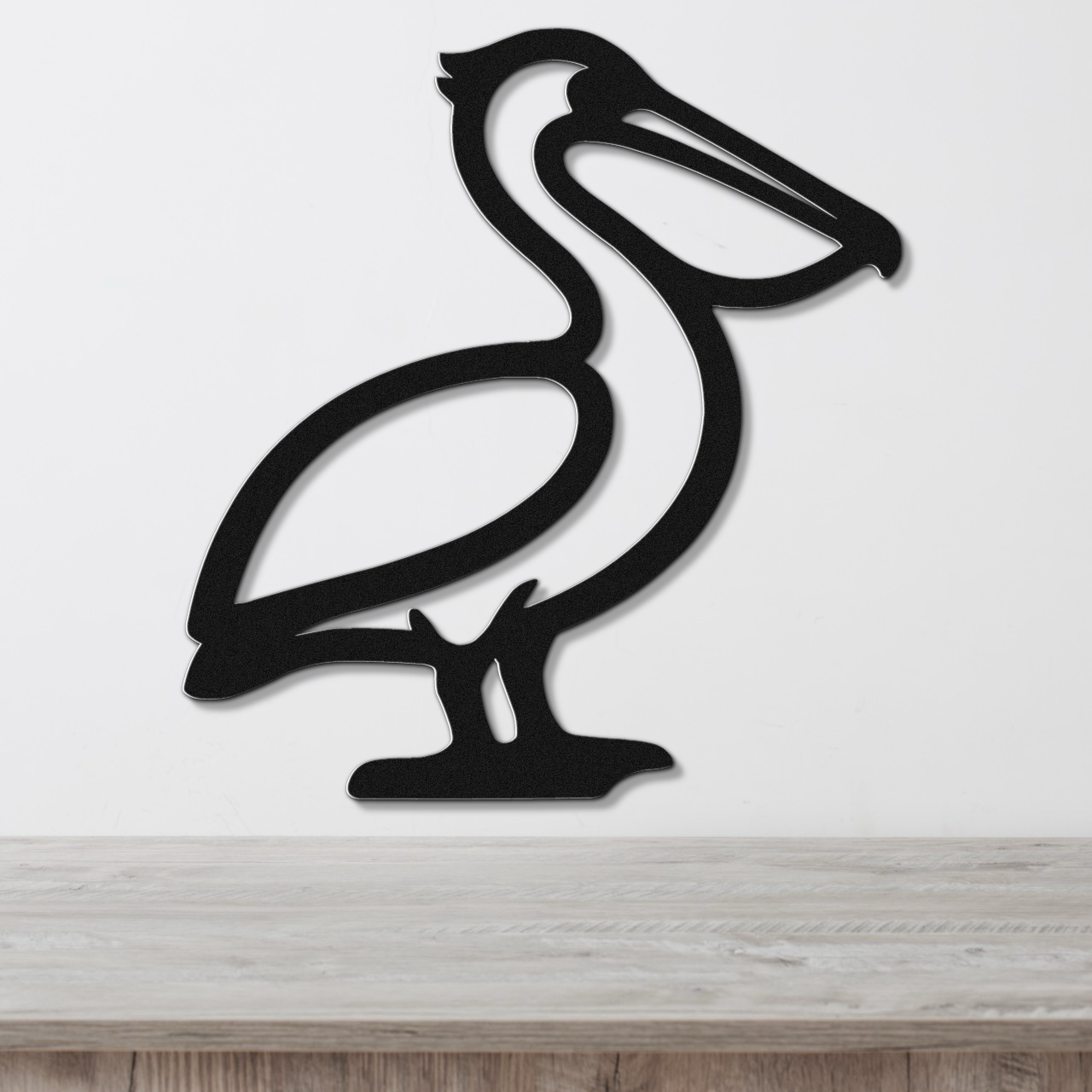 Pelican Metal Wall Art