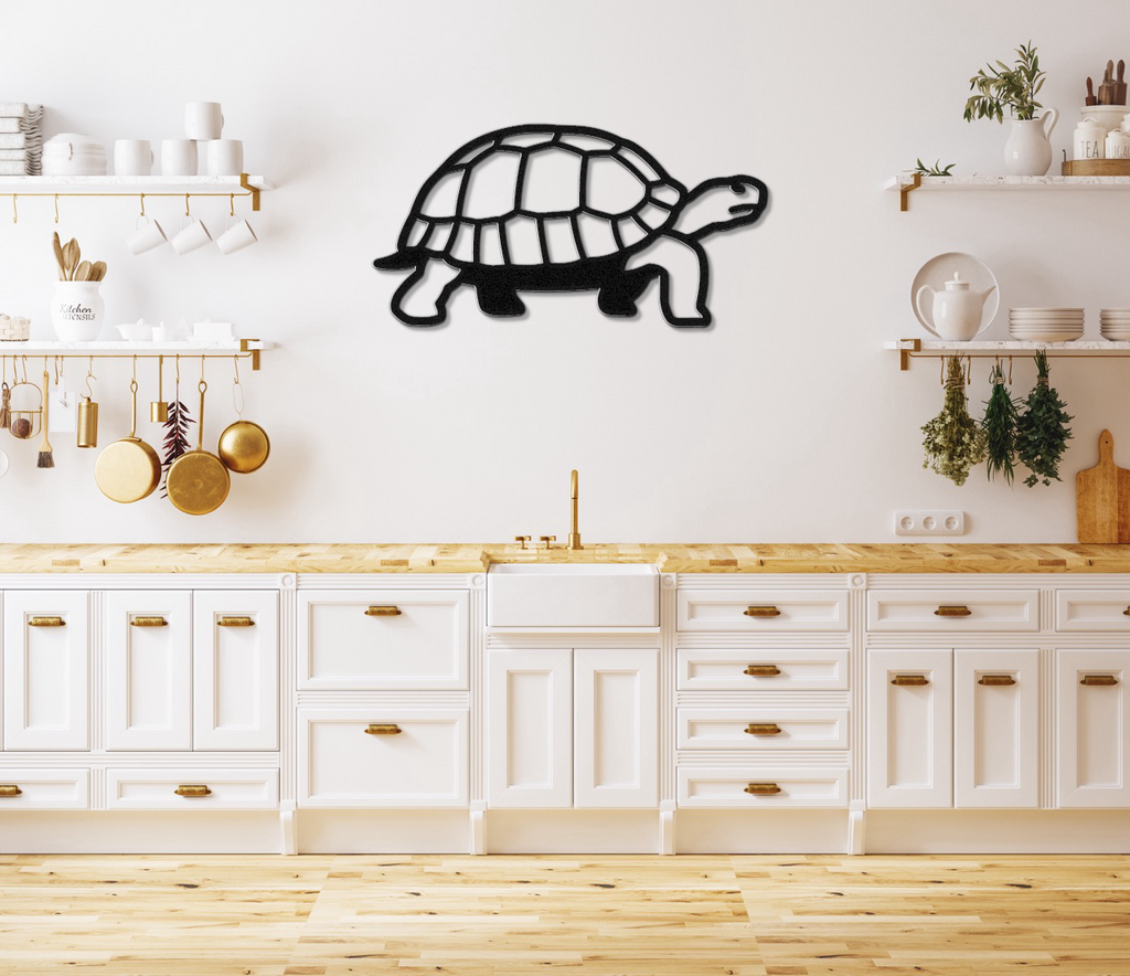 Tortoise Metal Wall Art