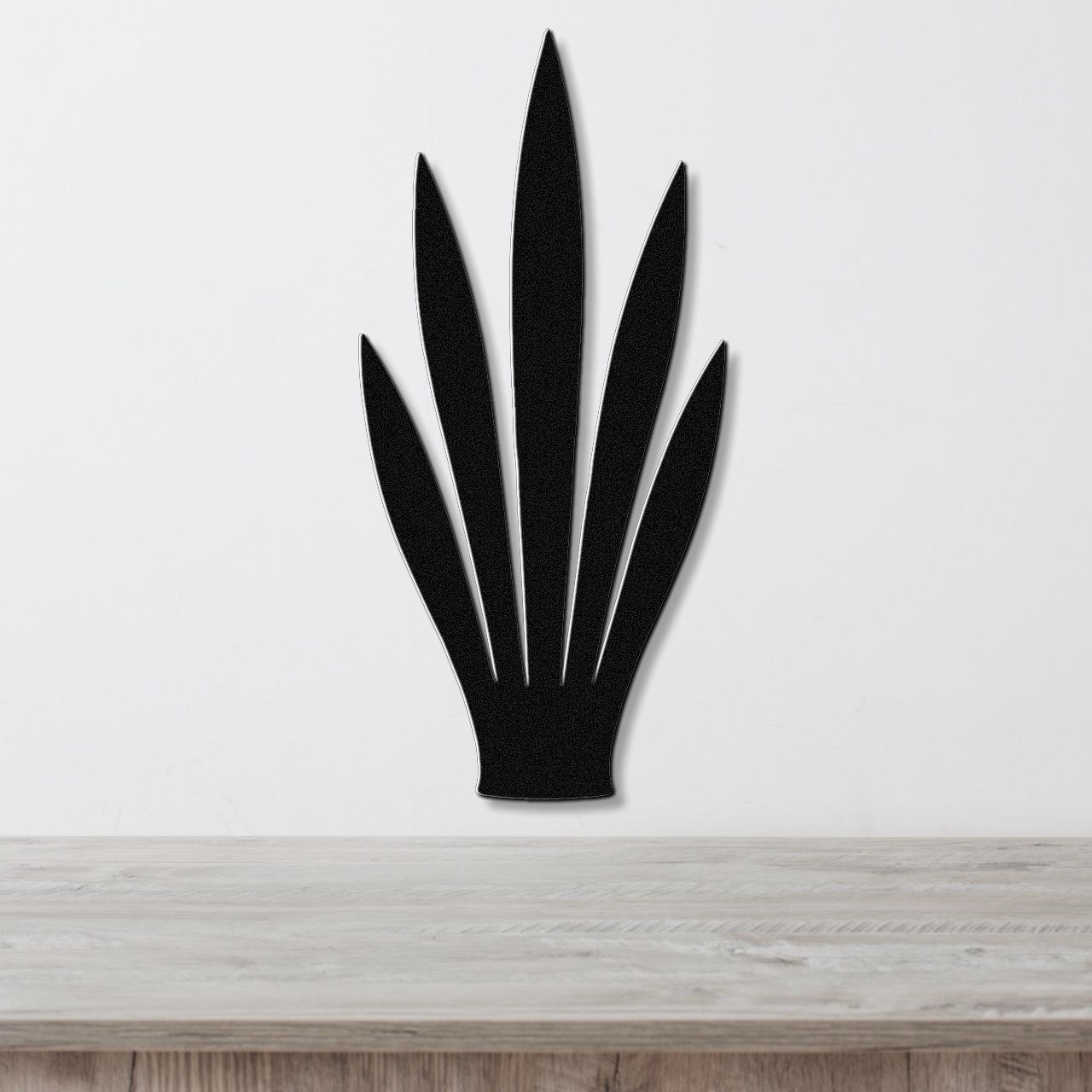 Snake Plant Metal Wall Art