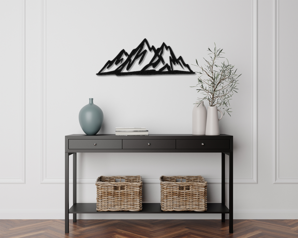 Mountains Metal Wall Art