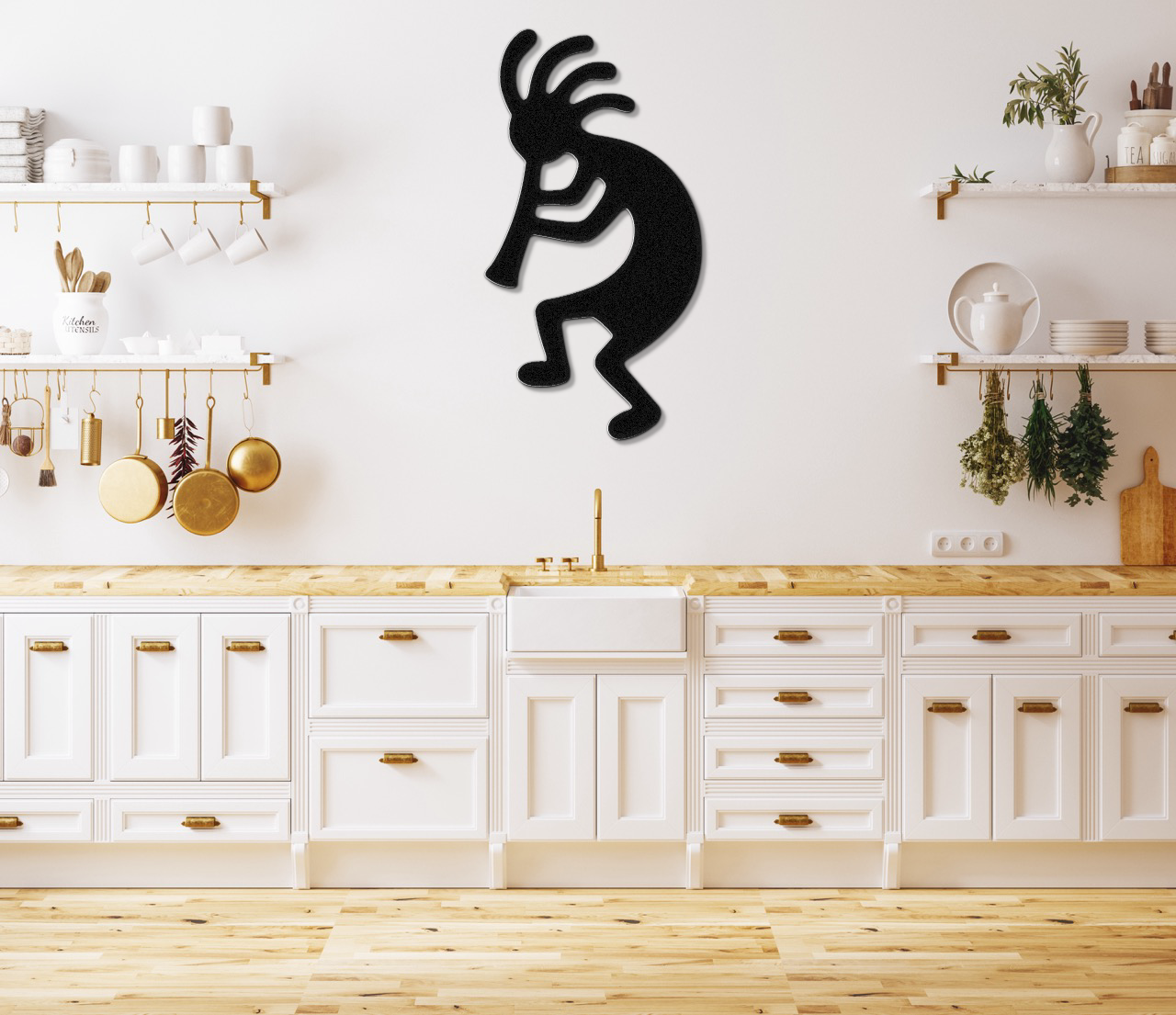 Kokopelli Metal Wall Art