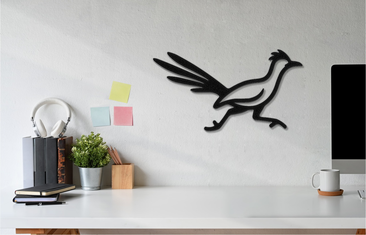 Roadrunner Metal Wall Art