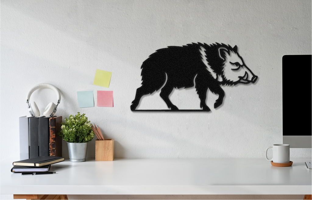 Javelina Metal Wall Art