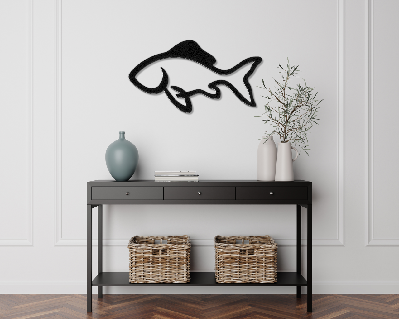 Fish Metal Wall Art
